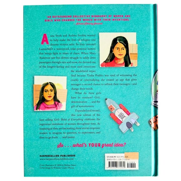 Girls Think of Everything - by Catherine Thimmesh - Hardcover NEW - Picture 2 of 5